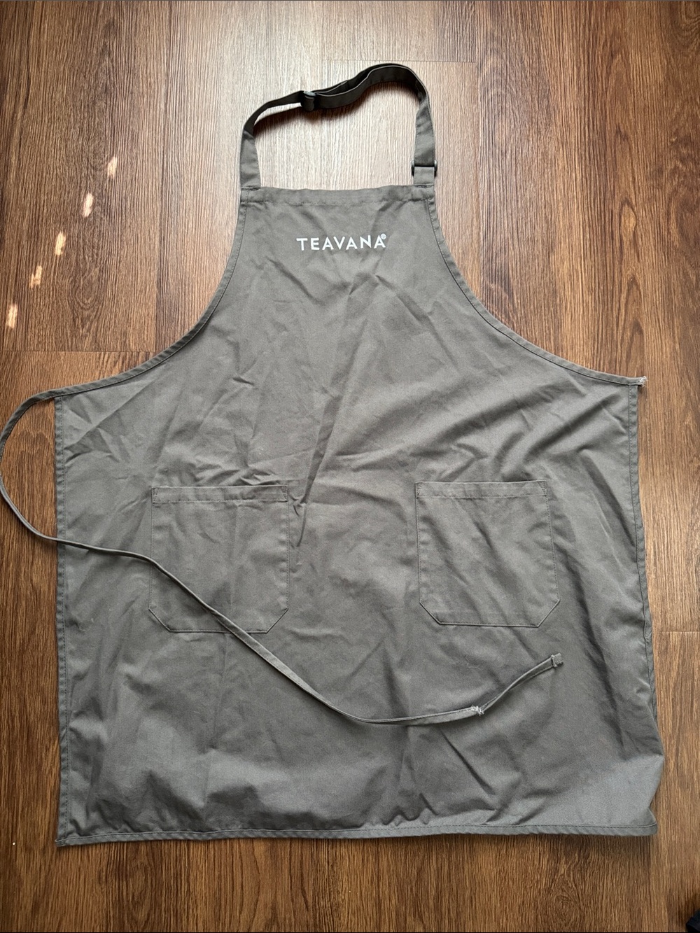 *Rare* STARBUCKS COFFEE TEAVANA GRAY BARISTA APRON COLLECTIBLE